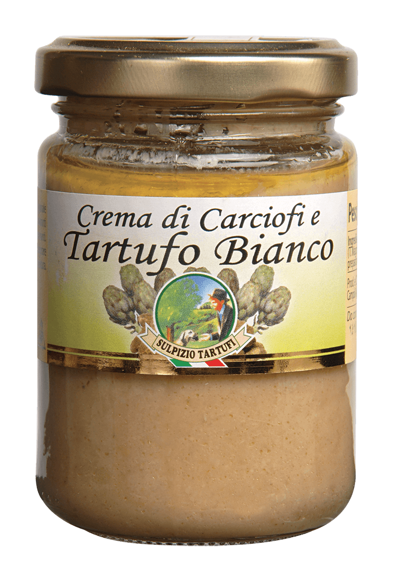 Крем с артишоками и белым итальянским трюфелем