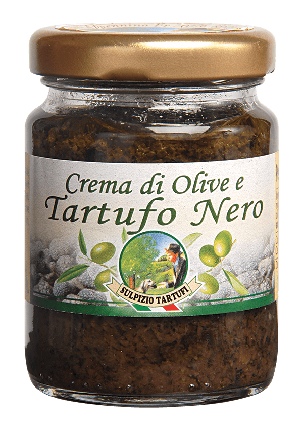 Крем с трюфелем и маслинами