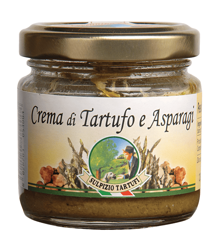 Крем с трюфелем и спаржей