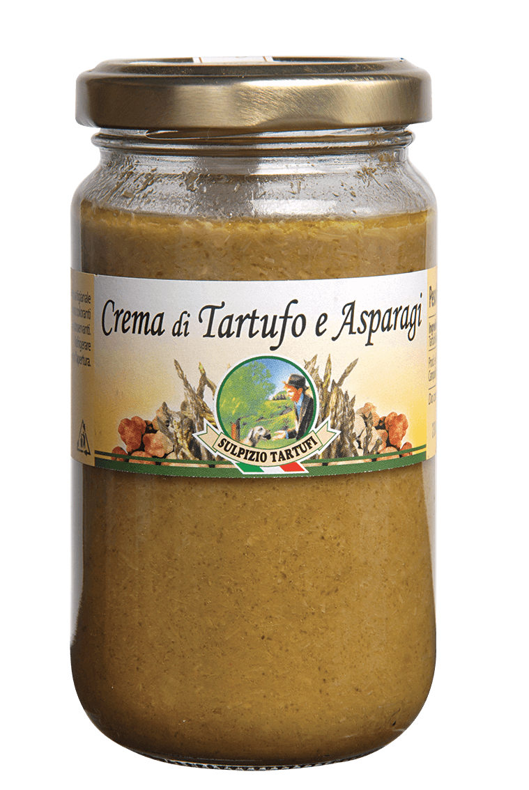 Крем с трюфелем и спаржей